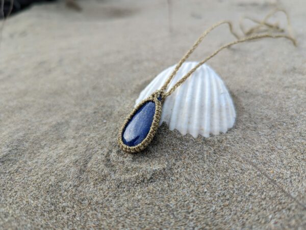 Collier Lapis lazuli goutte