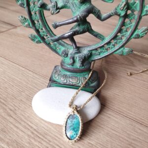 Collier azurite indi anne