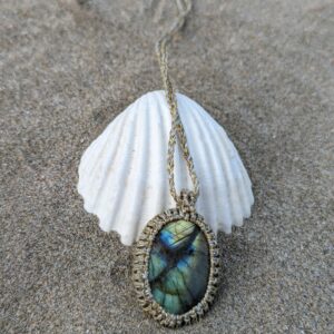 Collier labradorite Indi Anne